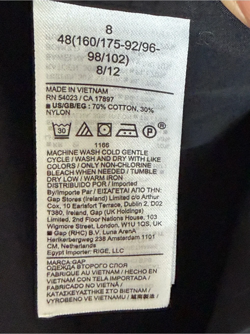 GAP Black Halter Tiered Maxi Dress - Picture 6 of 6